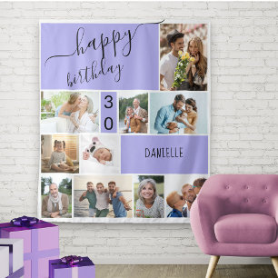 Tapiz Cualquier Edad 10 Colage de Fotos Personalizado Li