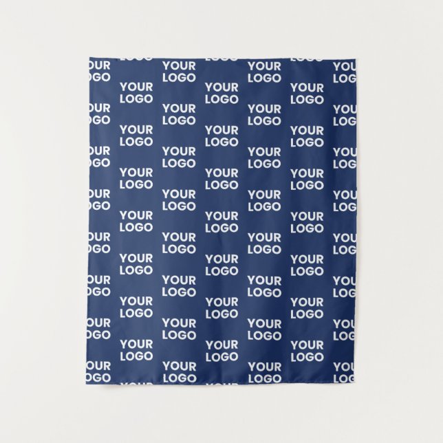 Tapiz Cualquier imagen o logotipo comercial editable Azu (Anverso)