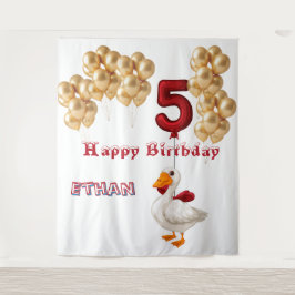 Tapiz Cuarto cumpleaños 
