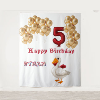 Tapiz Cuarto cumpleaños 