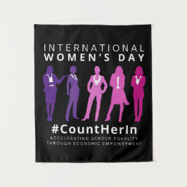 Tapiz Cuéntenla en el Día Internacional de la Mujer