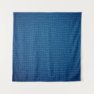 Tapiz Cuero azul intenso