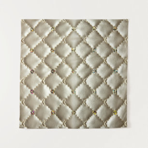 Tapiz Cuero dorado: Textura de fondo lujosa