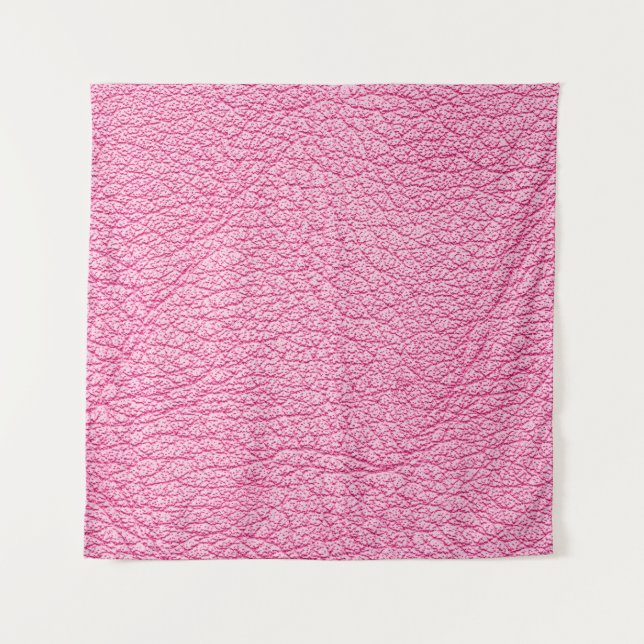 Tapiz Cuero rosa de cierre, fondo texturado. (Anverso)
