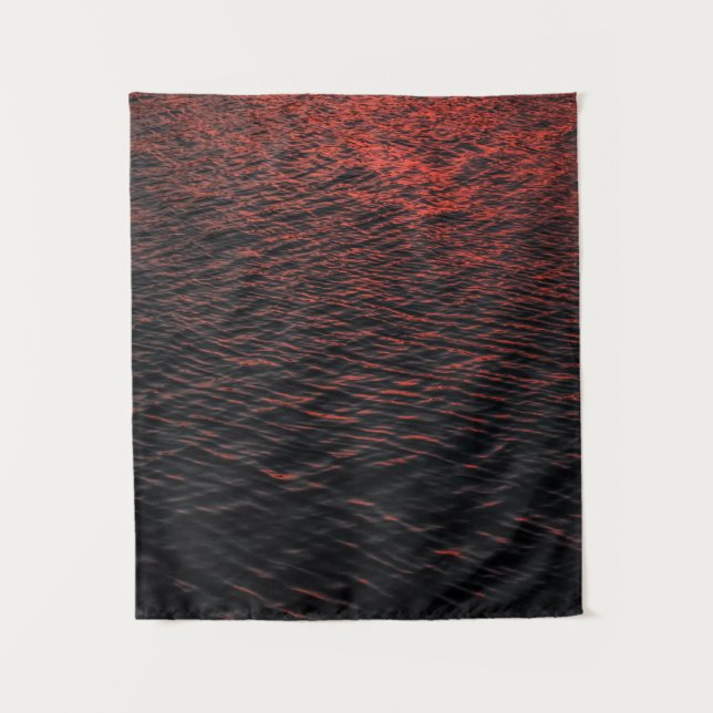 Tapiz Cuerpo de agua durante la puesta de sol (Anverso)