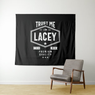 Tapiz Cumpleaños con nombre personalizado Lacey