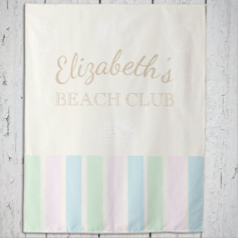 Tapiz Cumpleaños de Beach Club