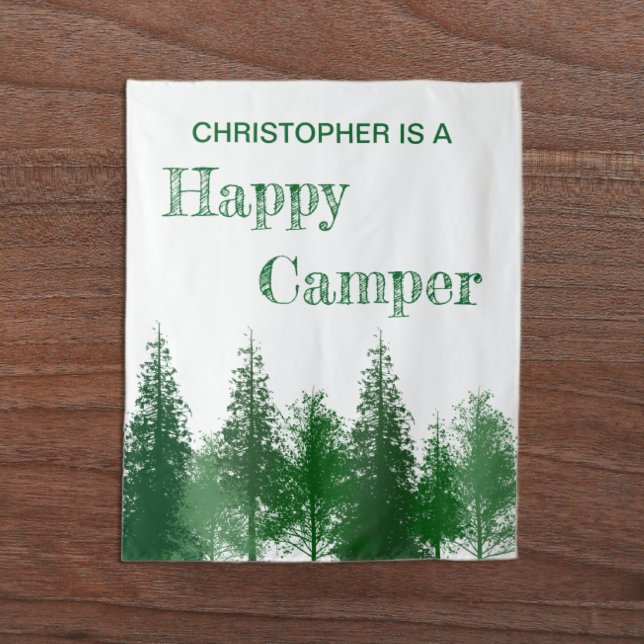 Tapiz Cumpleaños de los Árboles de Woodland (Subido por el creador)