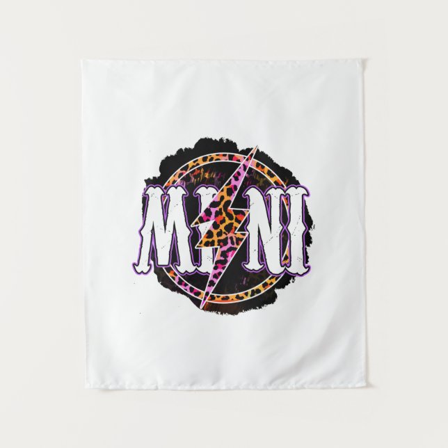 Tapiz Cumpleaños Mini Halloweens de Halloween (Anverso)