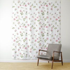 Tapiz Cumpleaños Rosa Rubor Quinceañera