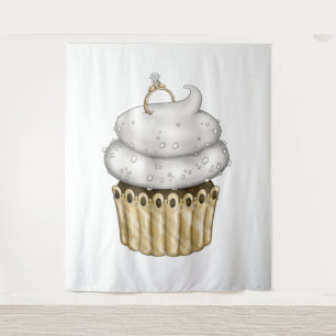Tapiz Cupcake de compromiso dulce