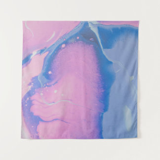 TAPIZ CURAR PINTURA AZUL Y PASTEL