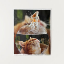 Tapiz Curiosity in a Fishbowl – The Cat’s Dream