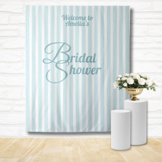 Tapiz Custom Bridal Shower Banner - Elegant Decoration