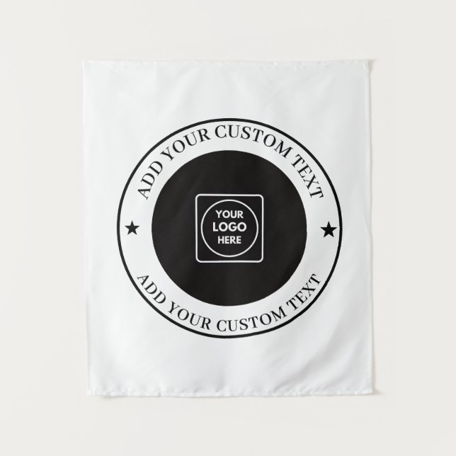 Tapiz Custom Business Logo Upload Promotional Display (Anverso)