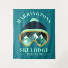 Tapiz Custom Name & Location Ski Mask