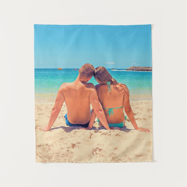 Tapiz Custom Photo Tapestry Design Your Own (Anverso)