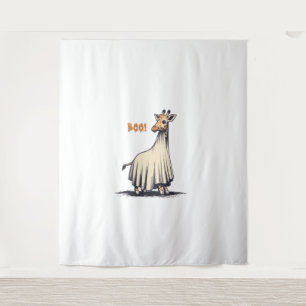 Tapiz Cute Giraffe Boo Halloween Costume Zoo Lover Giraf