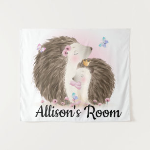 Tapiz Cute Hedgehogs