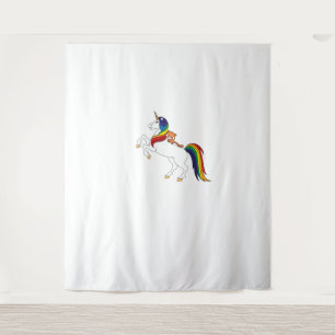 Tapiz Cute Kawaii Niños Unicornio Red Panda Lover Camise
