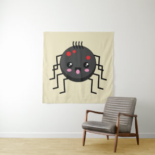 Tapiz Cute Kawaii Spider