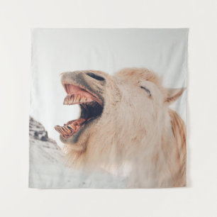 TAPIZ CUTE LLAMA ALPACA RIENDO