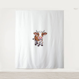 Tapiz Cute Personalizado Cow