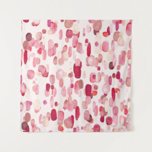Tapiz Cute Rosa Red Spots Seamless