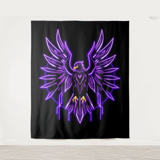 Tapiz Cyber Eagle – Wächter der Zukunft (Anverso)