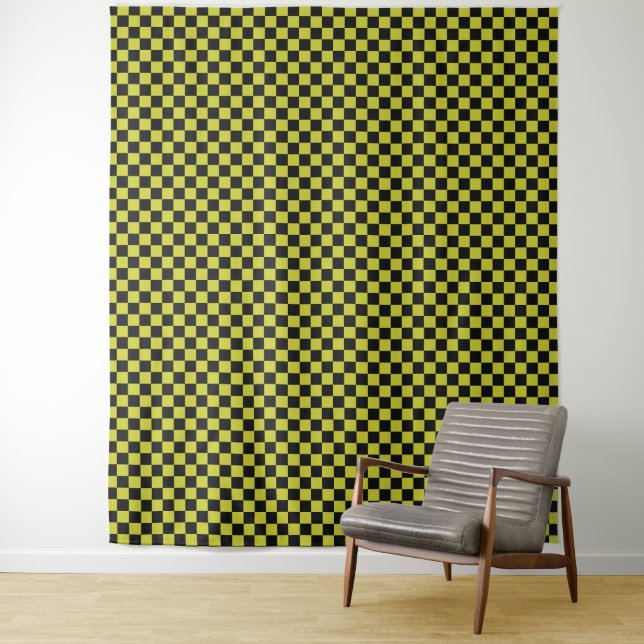 Tapiz Cyber lyme checkerboard pattern (In situ)
