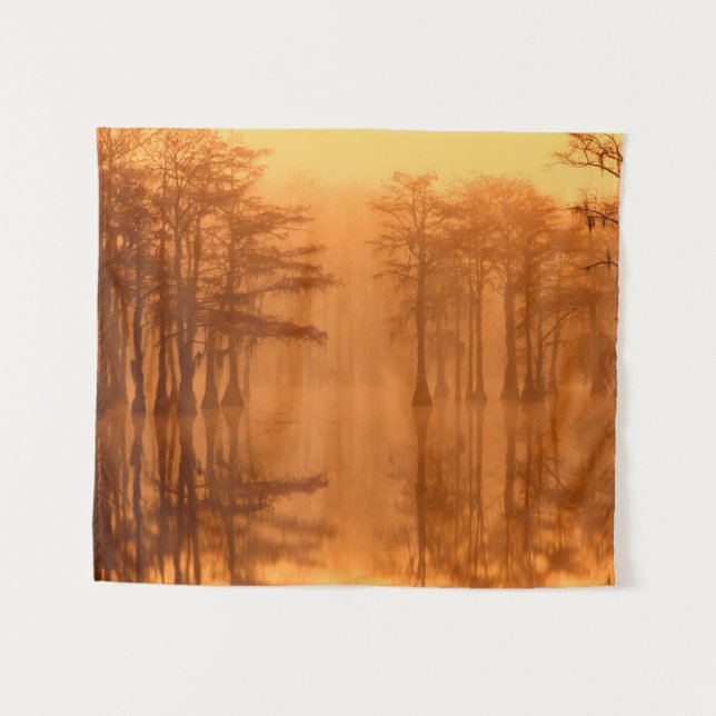 Tapiz Cypress Trees Parque Estatal George Smith (Anverso (horizontal))