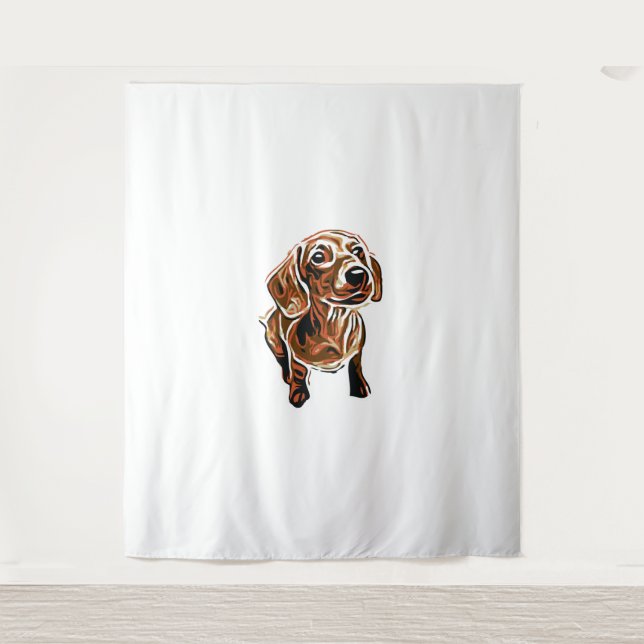 Tapiz Dachshund 1 (Anverso)