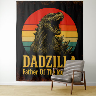 Tapiz Dadzilla Padre de los Monstruos Día del Padre