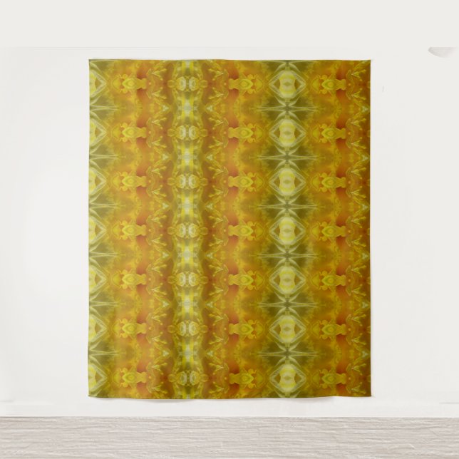 Tapiz Daffodil Ikat 9 (Anverso)
