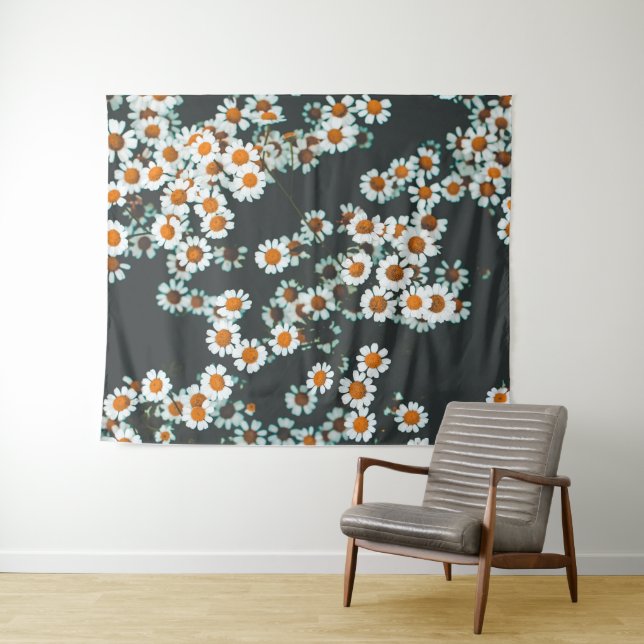 Tapiz Daisy Daisies Floral (In situ (horizontal))