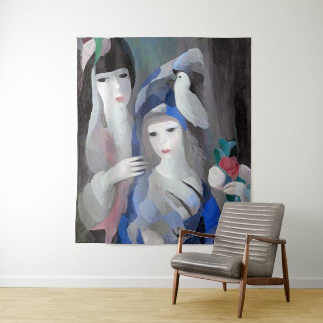 Tapiz Dama y paloma, Marie Laurencin (In situ)