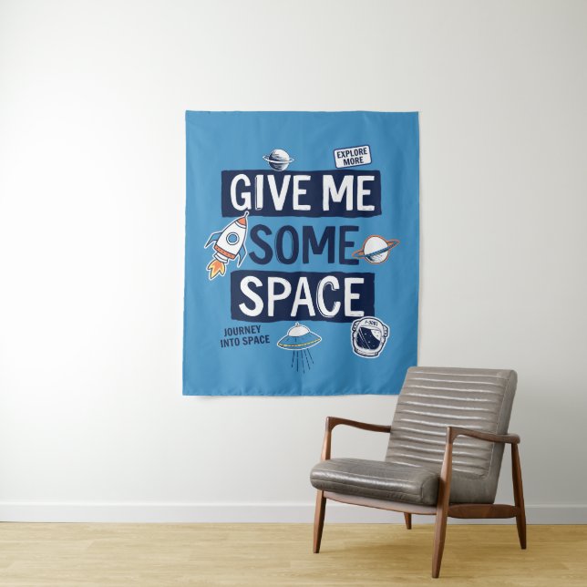 Tapiz Dame algo de espacio (In situ)
