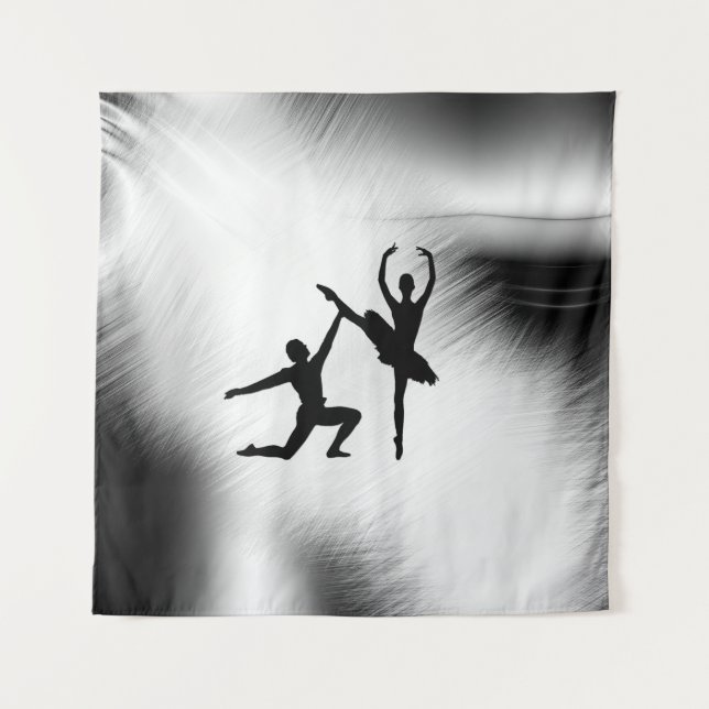 Tapiz Danza de pareja de ballet (Anverso)