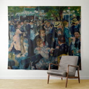 Tapiz Danza en Le Moulin de la Galette - Auguste Renoir