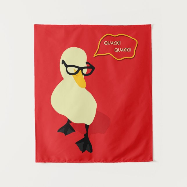 Tapiz Dapper Duck (Anverso)