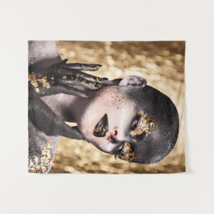 Tapiz Dark Golden Beauty Body Paint Glamorous Art