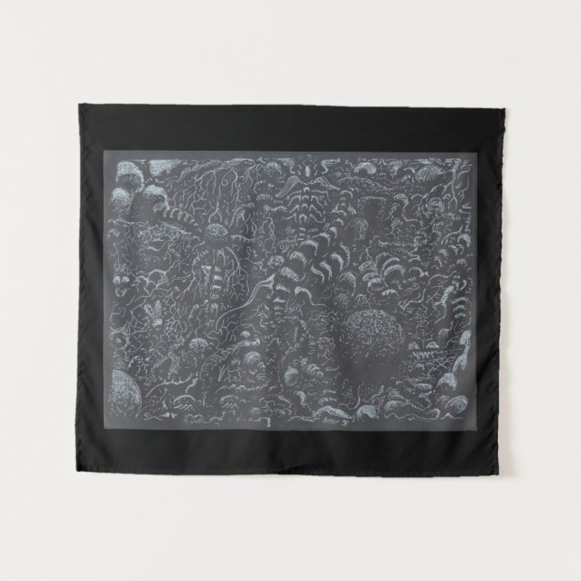 Tapiz Darkworld, por Brian Benson. (Anverso (horizontal))