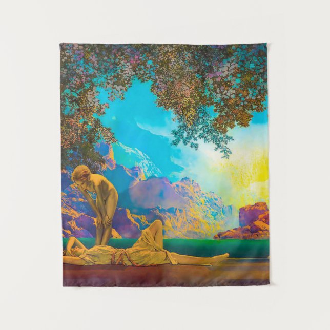 Tapiz Daybreak Maxfield Parrish (Anverso)