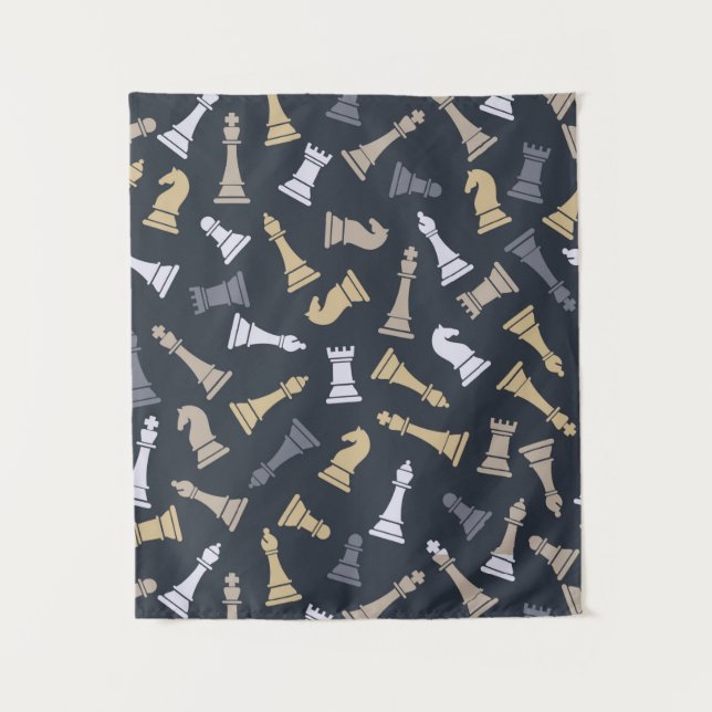 Tapiz de ajedrez (Anverso)