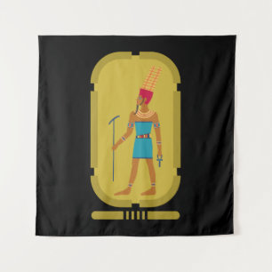 Tapiz de Amun Dios del Aire