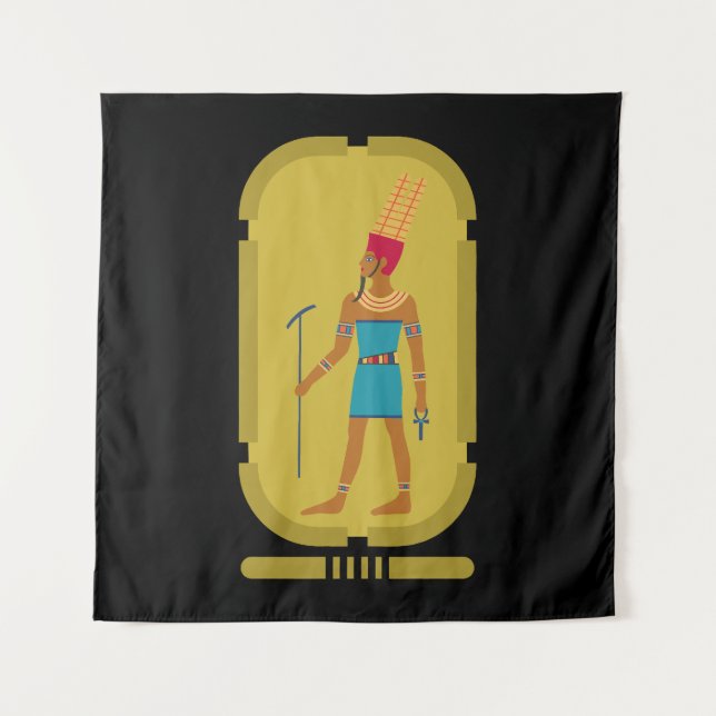 Tapiz de Amun Dios del Aire (Anverso)