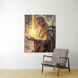 Tapiz de Apolo Divino para la adoración del Altar 