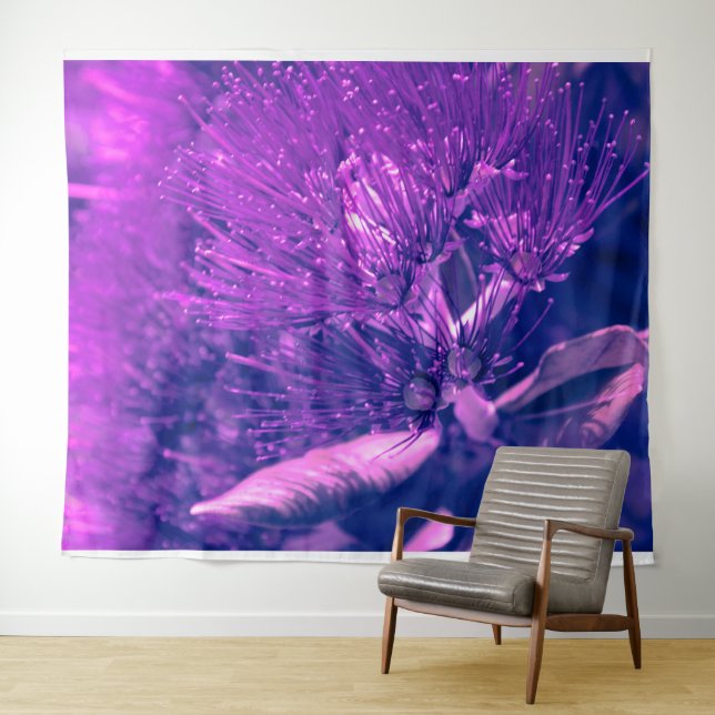 Tapiz de árbol de Navidad de Nueva Zelanda (In situ (horizontal))