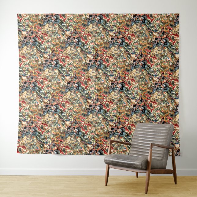 Tapiz de Arte Abstracto (In situ (horizontal))