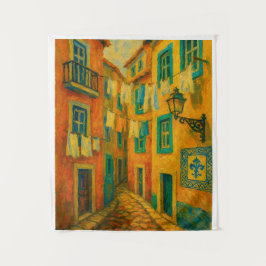 Tapiz de Arte Callejero Portugués – Lisboa Colorid